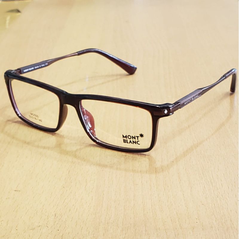 Frame Kacamata Montblanc (Model Rectangular/Persegi Panjang)